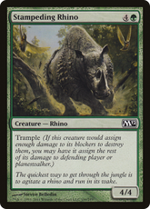 Rinoceronte Desembestado / Stampeding Rhino - Magic: The Gathering - MoxLand